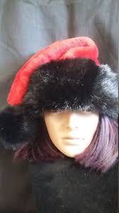 Black And Red Santa Hat Pin On Santa Hats