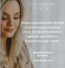 Michelle Cabral Estética (@michellesteticabral) • Instagram photos and  videos