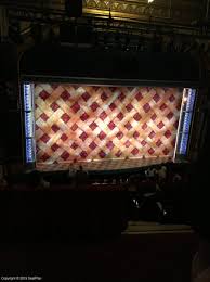Brooks Atkinson Theatre Rear Mezzanine View From Seat Best
