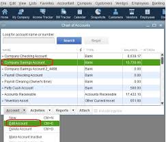 how to set up a chart of accounts in quickbooks qbalance com