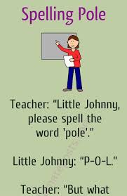 Spelling Pole Funny Roasts Happy Thoughts Spelling