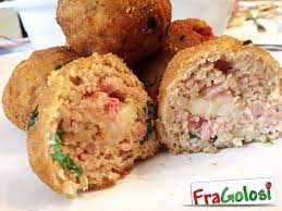 Polpette al formaggio per la polpetta formaggio emmentaler, 150 gr; Ricetta Polpette Ripiene Di Prosciutto E Formaggio Ricette Di Fragolosi