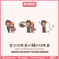 Pengajaran bahasa bahasa jepang dimulai dari mendengar dan membaca. Peribahasa é‡'ã®åˆ‡ã‚Œç›®ãŒç¸ã®åˆ‡ã‚Œç›® Kane No Kireme Ga En No Kireme Dalam Bahasa Jepang Belajar Bahasa Jepang Online Wkwkjapan