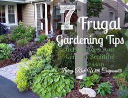 How To Keep Your Garden Beautiful On A Budget Frugal Gardening Organic Gardening Tips Gardening Tips