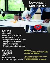 Mitra elegant gresik & lamongan. Lowongan Staff Planner Lamongan Pt Amanah Amarta Portal Berita Sidoarjo