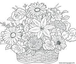 Flower patterns and swirls are so calming. Flower Coloring Pages For Adults Picture Whitesbelfast Com