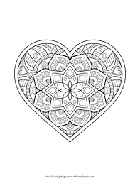 Parents.com parents may receive compensation when you click through and purchase from links contained on this website. Mandala Heart Coloring Page Free Printable Pdf From Primarygames
