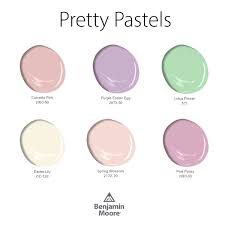 The rgb values for benjamin moore 1430 spring flowers are 195, 206, 222 and the hex code is #c3cede. Benjamin Moore On Twitter Pretty Pastels Are A Treat For The Season