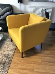 Angebot Bis 07 04 19 Ikea Sessel Stuhl Ekero Gelb In Munchen Trudering Riem Living Spaces Home Decor Love Seat