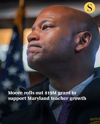 Gov. Wes Moore said Tuesday that his administration will provide $19  million in grants as part of his broader efforts to erase the state's  documented teacher shortage. Moore added that Maryland's Young