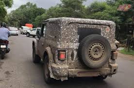 New Mahindra Thar 2020 Soft Top Version Spotted While Being Tested