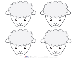 Free printable sheep craft template pdf. Blank Printable Sheep Face Thank You Cards Coolest Free Printables
