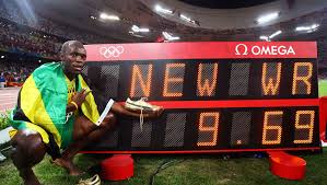 Eighty athletes from 64 nations competed. Bolt Strikes In Beijing 2008