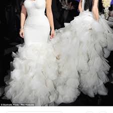 The exact price of kim kardashian's wedding dress hasn't been revealed publicly, but sources estimate the frock ran upwards of $500,000.there's no see how her custom givenchy haute couture gown came together by designer riccardo tisci every year kim kardashian west celebrates her. Vera Wang Wedding Gown Price Off 70 Buy
