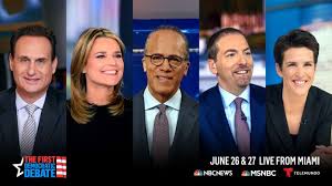 Nbc News Announces Five Moderators For First Democratic Primary Debate Deadline