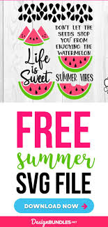 You can download this svg images for free. Free Summer Watermelon Svg File For Silhouette Cricut In 2020 Cricut Svg Free Summer