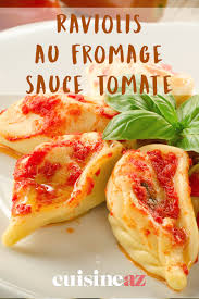 Raviolis Au Fromage Sauce Tomate Recette Sauce Tomate Recettes De Cuisine Recette Pate