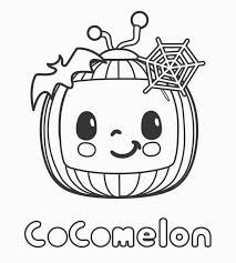 Make sure you download our fun coloring pages! Halloween Cocomelon Logo Coloring Page Free Printable Coloring Pages For Kids
