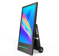 43-inch IP66 Weather-proof Movable Battery LCD Poster ...