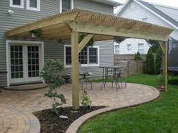 Pergola Off Back Of House Google Search Outdoor Pergola Pergola Patio Building A Pergola
