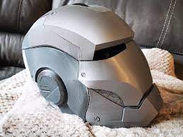 Iron Man Helmet Pla 3dprinting