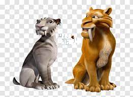 Maybe you would like to learn more about one of these? Scrat Sid Ice Age Captain Gutt Saber Toothed Tiger Puma Transparent Png