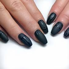You really can't go wrong no matter what the polish goes on super glossy and the quality is great. 40 Matte Black Nails Inspiration