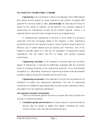 Doc Engineering Economy Errol John R Reyes Academia Edu