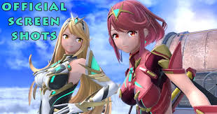 Pyra and Mythra's appearances are a bit censored in Super Smash Bros.  Ultimate, but they still look gorgeous in these official game stills