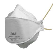 En 149 is a european standard of testing and marking requirements for filtering half masks. 3m Masque Poussiere Aura 9310 Ffp1 Nr Masques A Poussieres