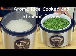 Black And Decker 6 Cup Rice Cooker And Steamer Instructions Aroma Rice Cooker And Food Steamer Review Youtube