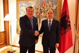 Kryetari i Vatrës z.Elmi Berisha u takua me Presidentin e Republikës së  Shqipërisë z.Bajram Begaj