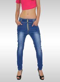 Jewelly damen jeans baggy boyfriend coole knopfleiste blau used xs 34 und s 36. Damen Baggy Jeans Bayramo Bayramo Onlineshop
