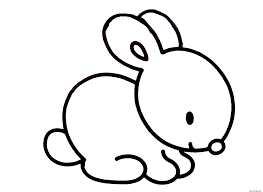 Coloriageetdessins.com vous offre la possibilité de colorier ou imprimer votre dessin lapin dessin animé en ligne gratuitement. Coloriage Dessin Facile Lapin Dessin Dessin A Imprimer