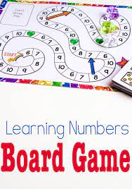 Free Printable Counting Game Numbers 6 10 Easy Math Games Fun Math Math Board Games