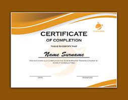 Check Out New Work On My Behance Profile Certificate Of Completion Http Be Net Gallery Certificate Of Completion Certificate Design Graphic Design Print