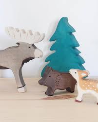 Holztiger Woodland Animals At Www Minizoo Com Au In 2020 Woodland Animals Wooden Toys Holztiger