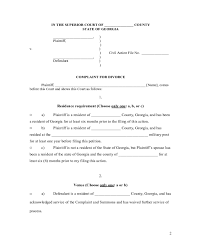 2021 Divorce Complain Form Fillable Printable Pdf Forms Handypdf