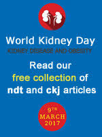 It is a global awareness campaign which is primarily aimed towards creating kidney disease awareness and sensitizing the public about the importance of kidney health and how kidneys affect overall health. Era Edta Flash Special Issue 9 March 2017