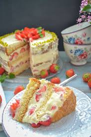 Erdbeerkuchen Mit Pudding Und Biskuitboden Rezept Erdbeerkuchen Rezept Kuchen Und Torten Rezepte Erdbeerkuchen