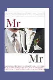 Sie wissen, an welchem datum die hochzeit stattfindet? Homo Ehe Hochzeit Karte Grusskarte Mr Mr Mann Mann Krawatte 16x11cm Avancarte
