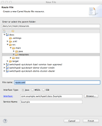 The following examples show how to use org.apache.camel.model.routedefinition. Camel Switchyard 1 1