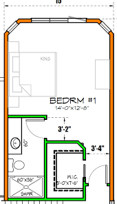 However, master bedroom floor plans where the closet and bathroom are arranged so that you must walk through one to get to the other are on the rise. Need Help With Walk In Closet And Bathroom Layout For New Home