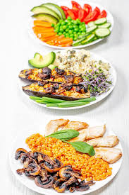 From smoky chilli and spicy curries to classic pasta bakes and epic side dishes, get inspired to get more of the good stuff into your meals with our gorgeous vegetable recipes. The Concept Of Delicious Healthy Food Baked Eggplant With Couscous Chicken With Mushrooms And Chickpeas And Vegetable Slicing Flip 2019 Creative Commons Bilder