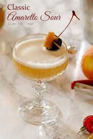 Amaretto Sour Cocktail Recipe Amaretto Sour Amaretto Drinks Cocktails Amaretto