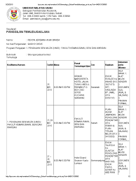 Jadwal perkuliahan semester genap ta. Bpa Ums Jadual