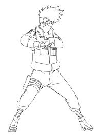 Funny coloring pages naruto characters like kakashi, sasuke and more naruto characters on this page. Kakashi Hatake Coloring Page 43 Best Images Free Printable