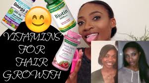 Besides, it will shield your hair from heat damage and all damage cantu has some of the best products for african american hair. Vitamins For Fast Natural Hair Growth How To Grow Natural 4a 4b 4c Hair Youtube