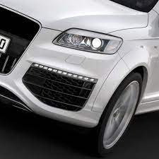 2pcs For Audi Q7 2008 2007 2006 2009 22 Led Daytime Running Lights Fog Lamp Yellow Turn Signal Light 12vfor Audi Q7 Accessorie Running Lights Fog Lamps Audi Q7