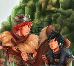 Human Toothless And Human Cloudjumper I Give Good Credit To Whoever Made This How Train Your Dragon How To Train Your Dragon Toothless